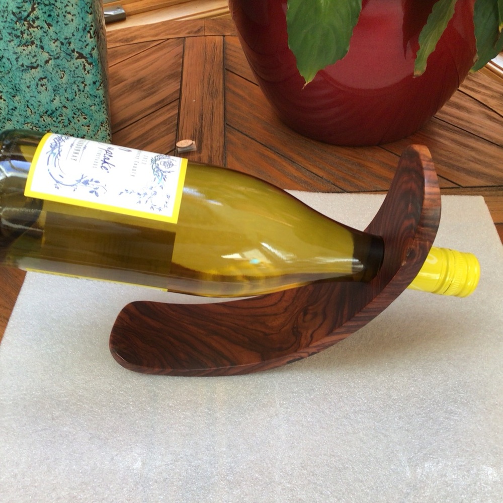 Decorative wine holder from Caribbean. NWOT.
